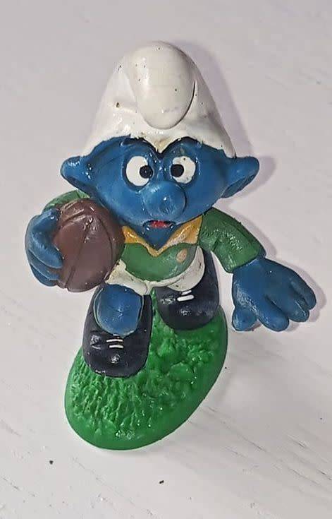 SUPER RARE SPRINGBOK SMURF ## HIGHLY COLLECTIBLE ## 1980 ## SCARCE SCHLEIGH PEYO
