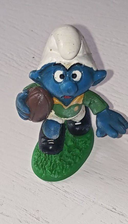 SUPER RARE SPRINGBOK SMURF ## HIGHLY COLLECTIBLE ## 1980 ## SCARCE SCHLEIGH PEYO