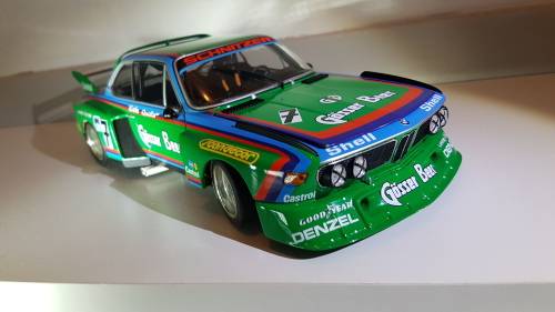 1/18 Minichamps bmw 3.5 csl gruppe 5 1976
