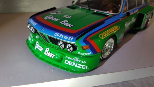 1/18 Minichamps bmw 3.5 csl gruppe 5 1976