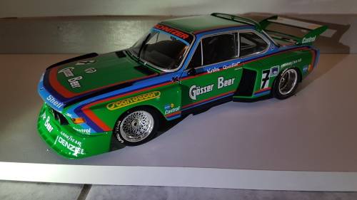 1/18 Minichamps bmw 3.5 csl gruppe 5 1976