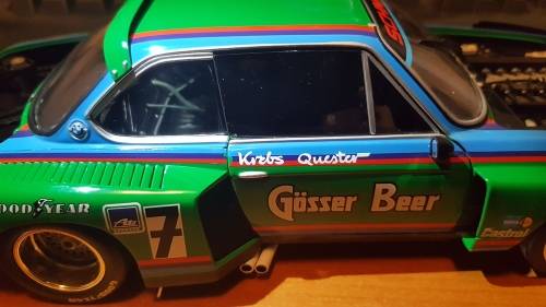 1/18 Minichamps bmw 3.5 csl gruppe 5 1976