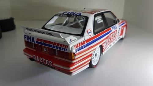 1/18 Dealer Edition Minichamps BMW M3 E30 Bastos - Soper