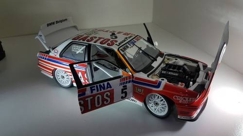 1/18 Dealer Edition Minichamps BMW M3 E30 Bastos - Soper