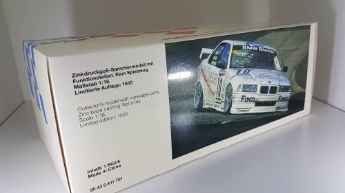 RARE 1/18 UT BMW DTM - Diesel - Dealer Edition