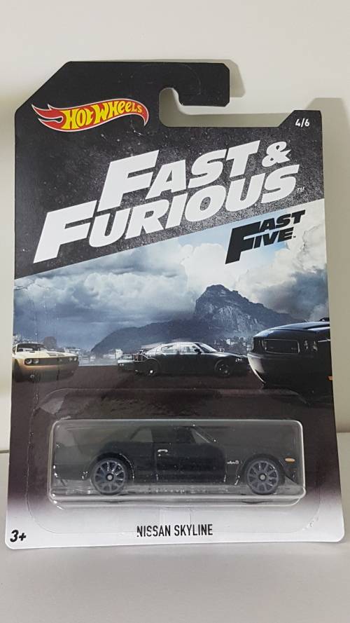 HOTWHEELS NISSAN SKYLINE -  FAST FIVE