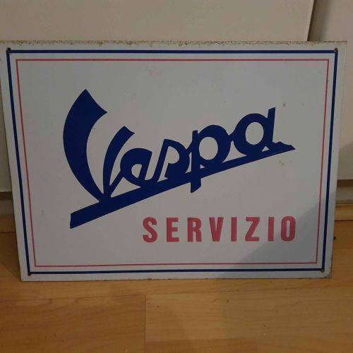 Vespa Tin Sign