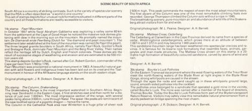 RSA 1986-11-20 Scenic Beauty FDC 4.19 (90 000) [SACC R7]