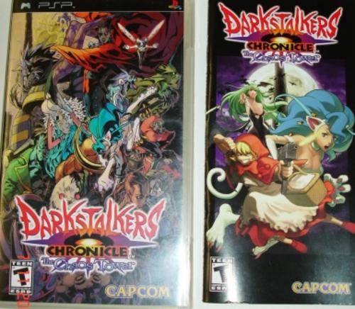 DARKSTALKERS THE CHAOS TOWER CHRONICLE- PSP GAME