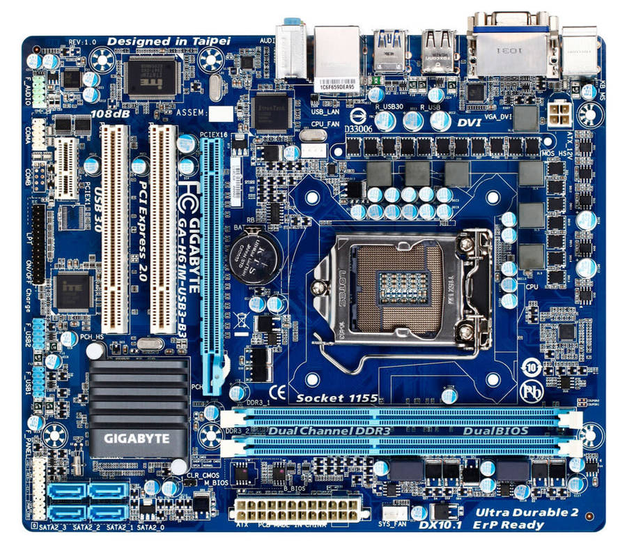 Gigabyte GA-H61M-USB3-B3 motherboard + intel Core i3 + 4Gb ram (Bundle sale!!!)