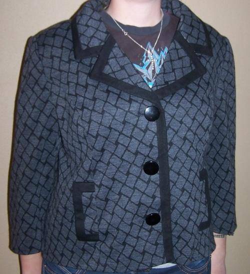 Stunning Black & Grey Coat