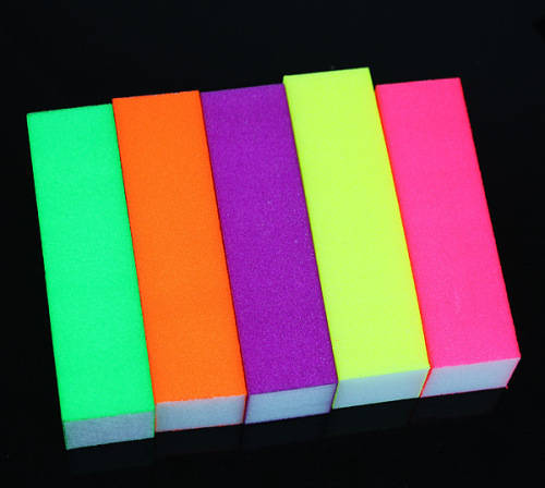 1 X NEON COLOR BUFFER BLOCK RANDOM COLOR