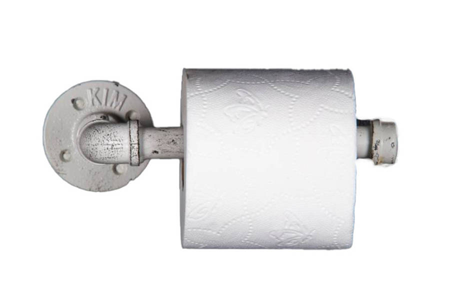 Wall Mounted Toilet Roll Holder Antique White