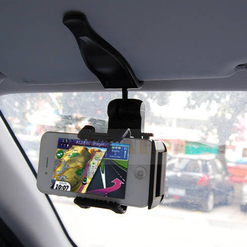 Universal Sun visor Car Mount Holder For Samsung Galaxy Note II 2 N7100 I9220