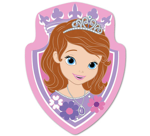 Sofia the First unlined cutain