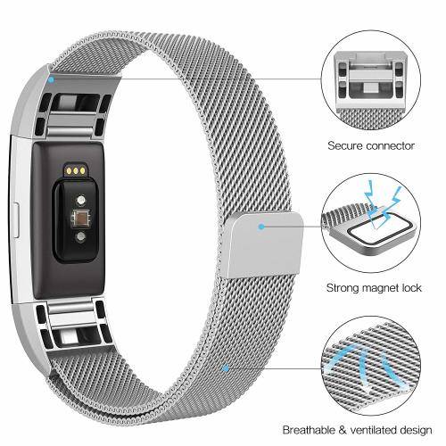 Linxure Milanese Strap for the Fitbit Charge 2 - Small