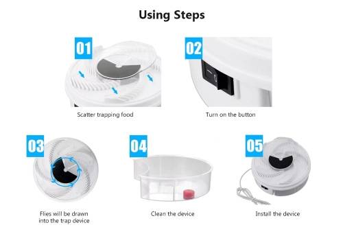Electric Fly Trap Device and Animal Repeller Mosquito Catcher