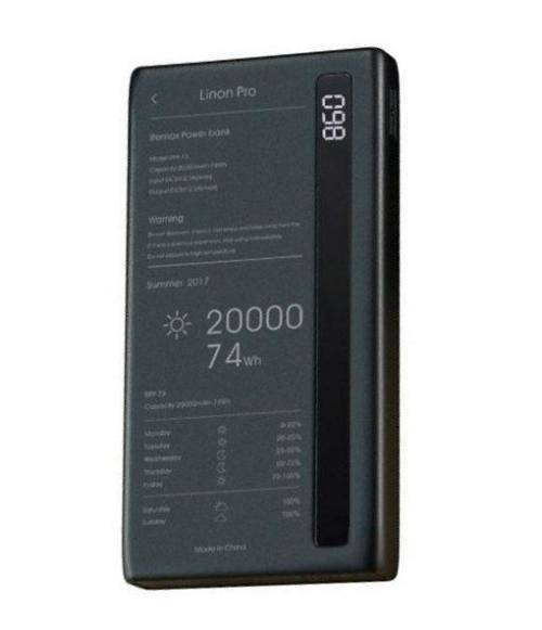 Linon Pro Power Bank 20000 mAh