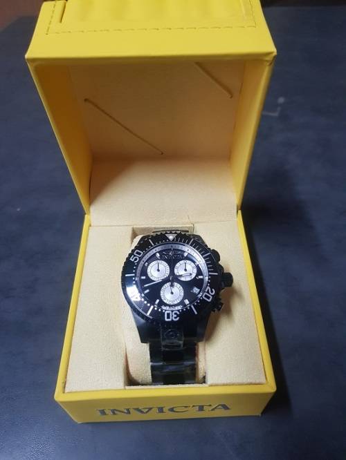INVICTA Men`s SWISS GRAND MONSTER DIVER ION BLACK Watch BRAND NEW IN BOX