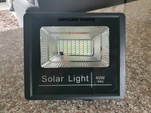 40W Solar Light - LED 40W Solar floodLight - Solar Light 40W