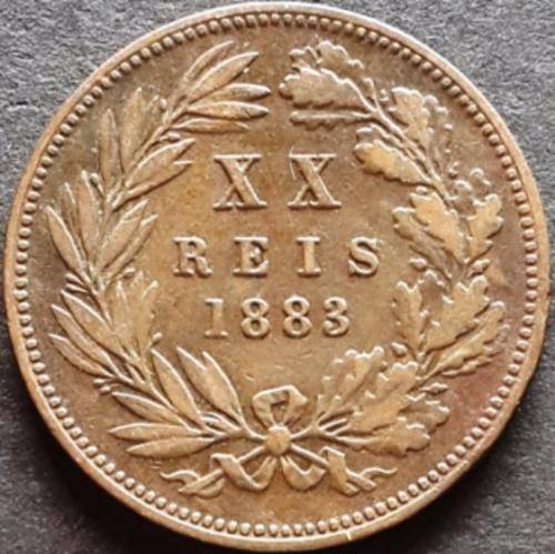 1883 XX Reis Portugal