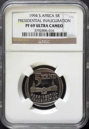 1994 SA 5R Presidential Inauguration PF 69 Ultra Cameo