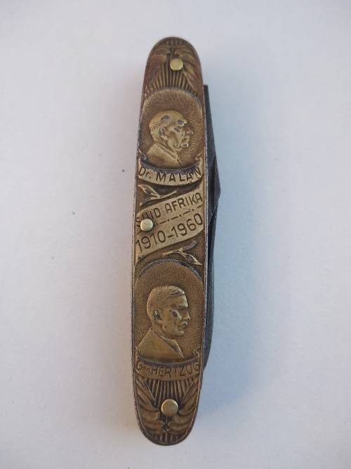 Brass pocket knife