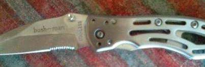 Bush~man Stainless Steel Locking Folder