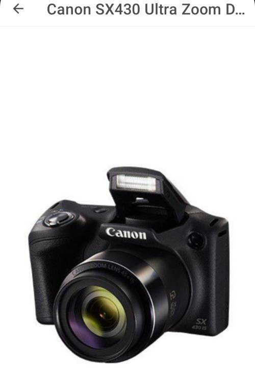 Canon SX430IS 20 MP 45x Zoom Bridge Camera