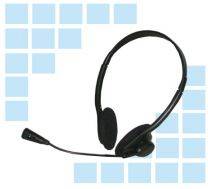 Standard headset with microphone