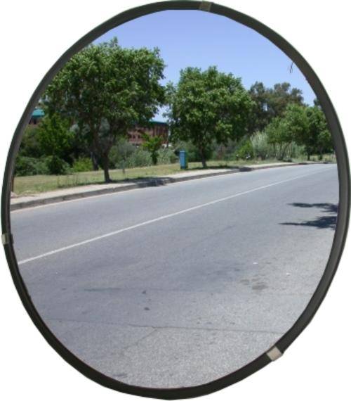 Mirror, mirror on the wall, who is stealing reveal them all. 45cm convex security mirrors