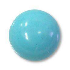 TURQUOISE - NEON BLUE ROUND CABOCHON - 0.75cts
