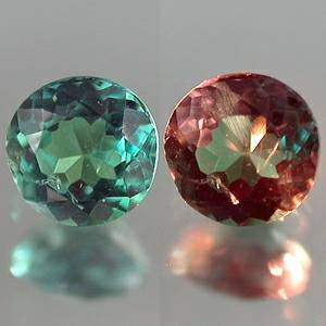 ALEXANDRITE (UNTREATED) - COLOUR CHANGE ROUND FACET - 0.034cts