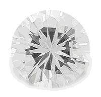 CUBIC ZIRCONIUM - AAA WHITE ROUND FACET - 0.31cts