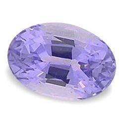 TANZANITE - BLUE VIOLET OVAL FACET - 0.285cts