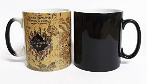 Harry Potter Marauder's Map Heat Reveal Cup