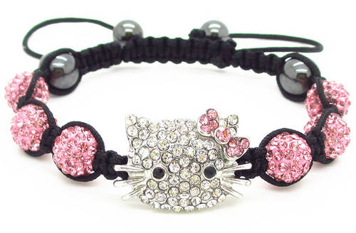 Hello Kitty Funky Bracelet Pink