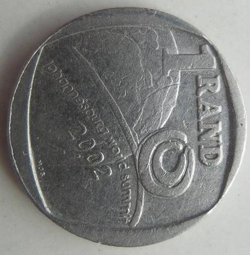 2002 World Summit R1 Coin - Ungraded , Circulated