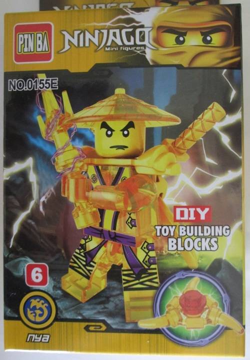 Lego-compatible Ninja Minifigure