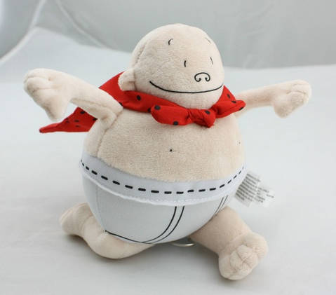 Captain Underpants Plush Toy - Approx 20cm