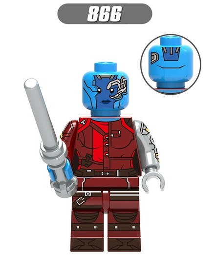 Marvel Guardians of the Galaxy Lego -compatible Minifigure - Nebula