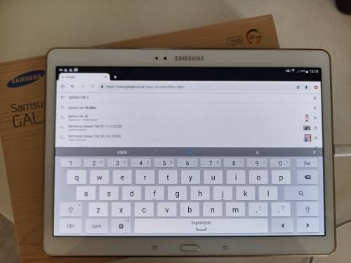 Samsung Galaxy Tab S 10.5 and Huawei MediaPad T3 10 (Read Description)