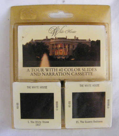 The White House color slide set still original packaging - as per photo