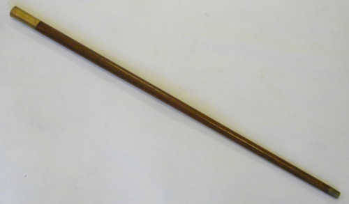 SAAF Swagger stick - brass & wood - as per photo
