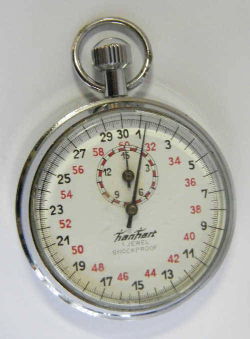 Vintage HANHART stopwatch - working - MARKED DOWN WAS R750