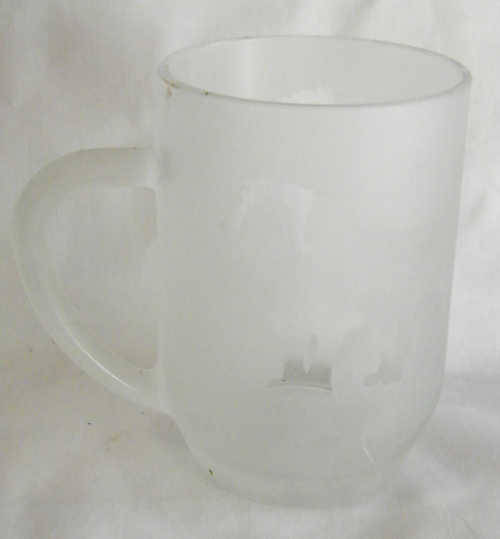 Lion Glass mug - as per photo