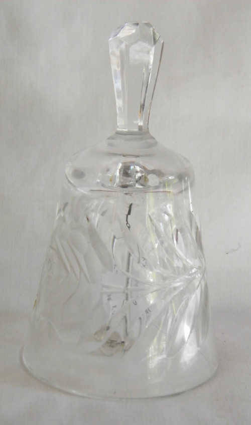 Cut Glass Bell - as per photo
