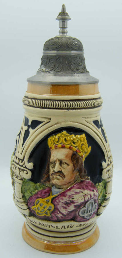 Vintage Mikolow hand painted Beer Mug - as per photo