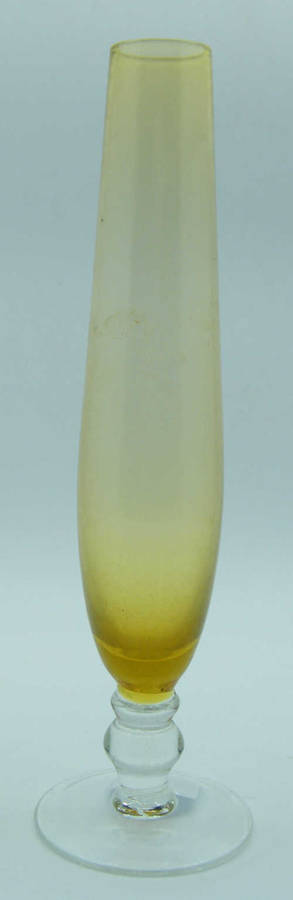 Purple Yellow vase - as per photo