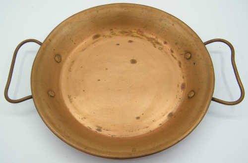 Solid Copper Dish - 25.5 x 35cm - as per photo